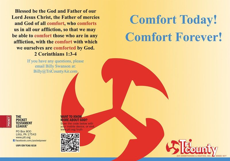 Product Details For Gospel Comfort Today Comfort Forever